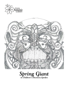 spring giant coloring page